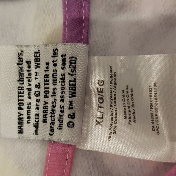 Harry Potter Hogwarts Tie Dyed Hoodie Womens Size XL Ladies Harry Potter Hogwart - Picture 8 of 11